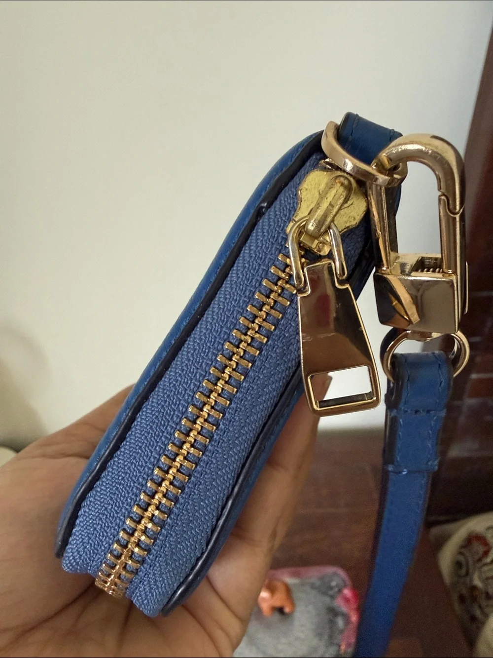 Tory Burch compact wristlet